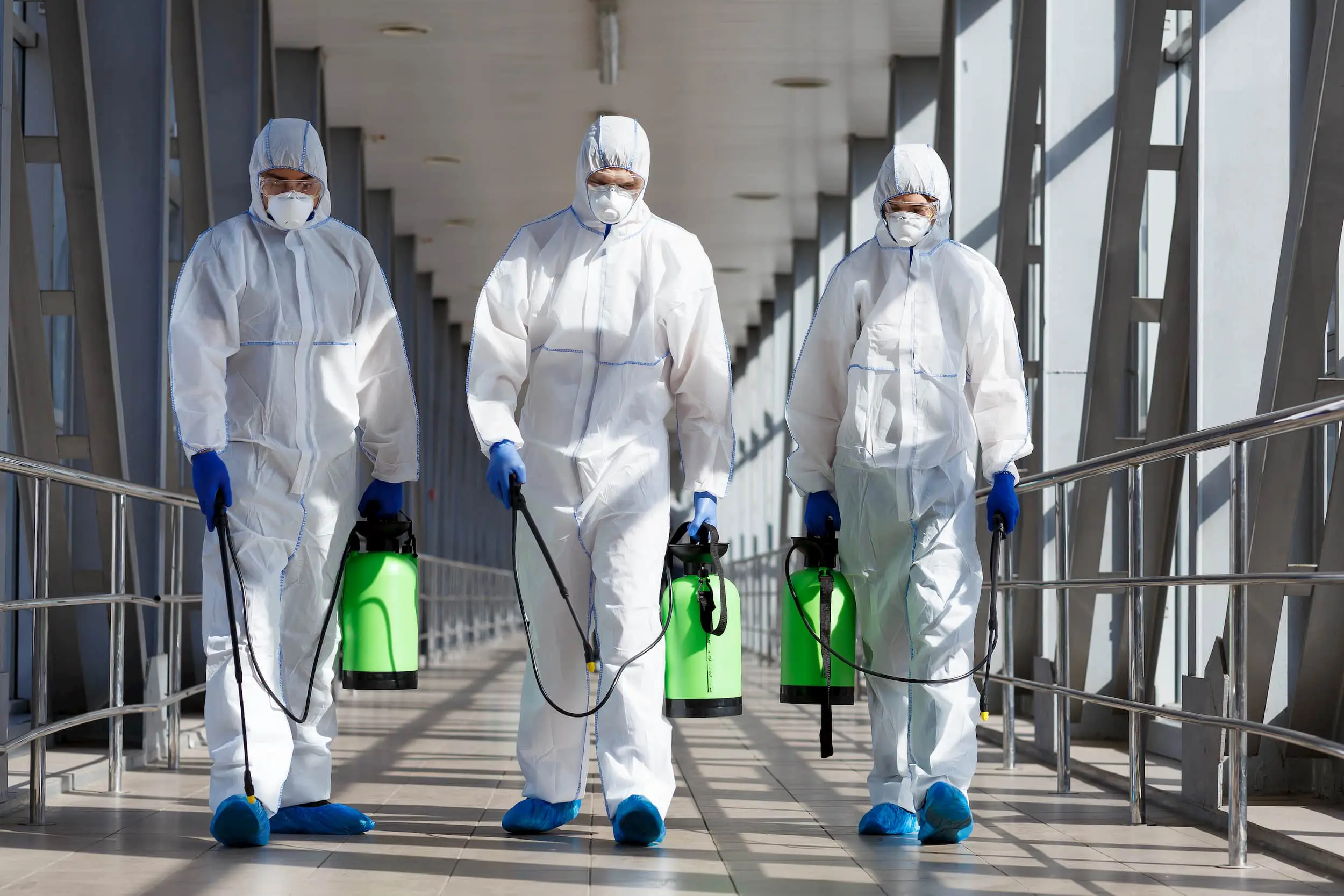 Quaternary ammoniums as disinfecting agents