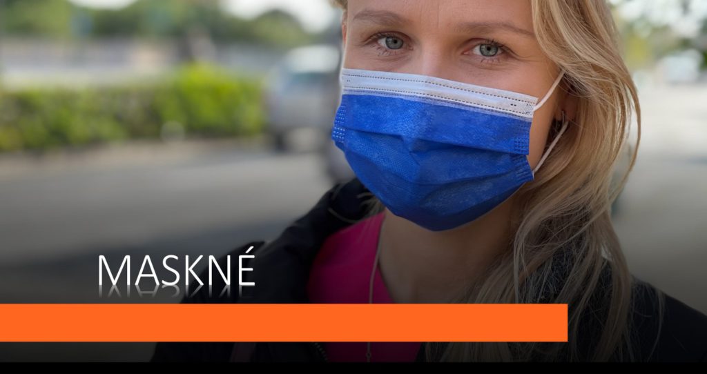 Maskné, acne ocasionado por uso de mascarillas