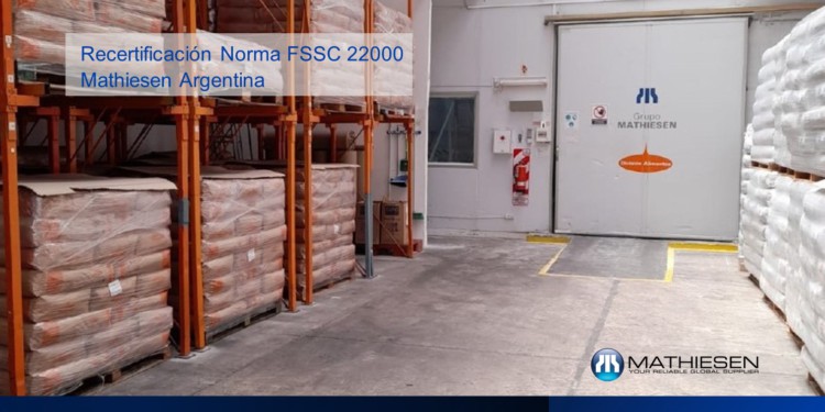  Mathiesen Argentina Recertifica Norma de Inocuidad Alimentaria