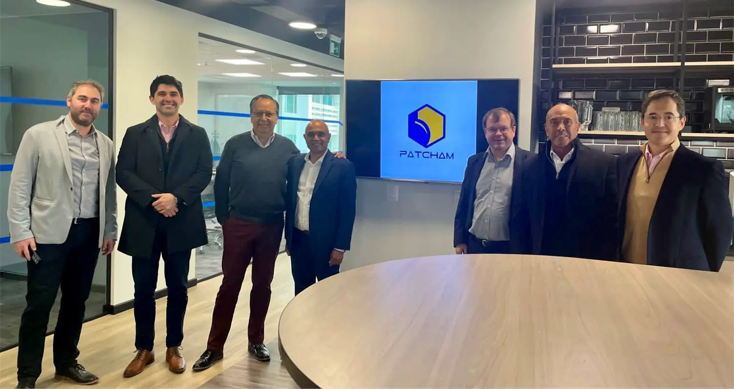 Patcham, during a visit to Mathiesen Chile, presented sustainable additives.