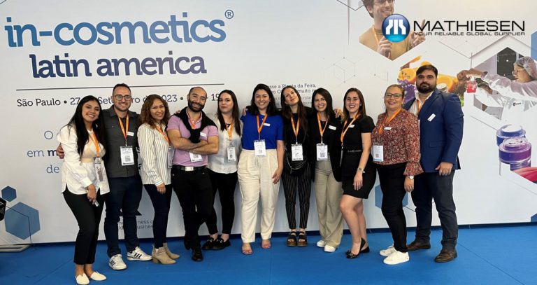 Participación de Mathiesen en in-cosmetics LATAM 2023