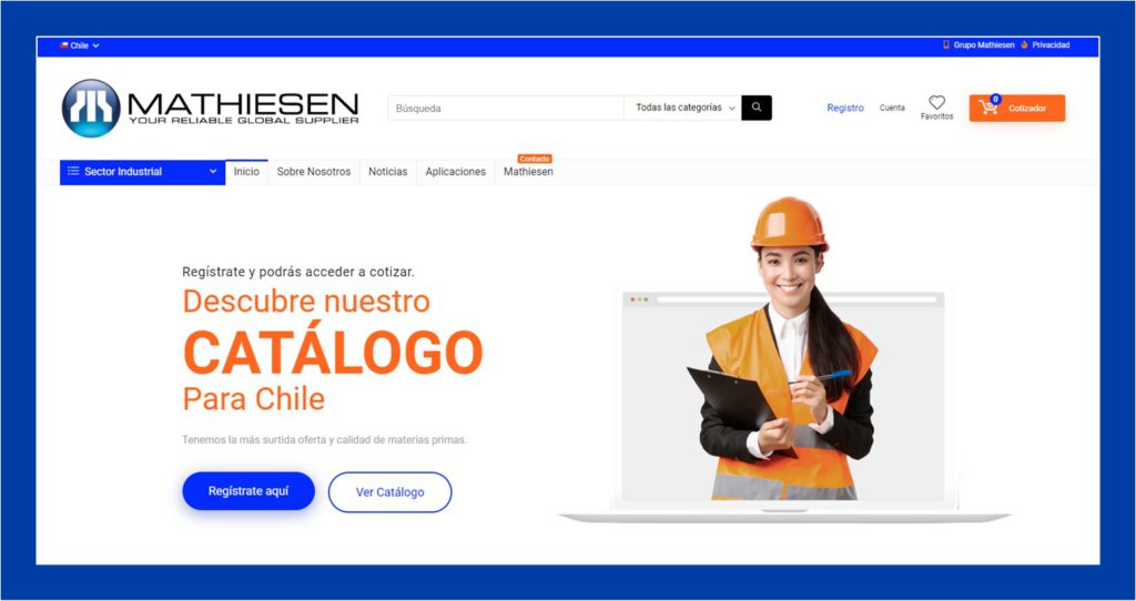 Catálogo Digital de Productos Mathiesen en Chile