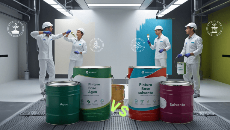 ¿Agua o Solvente? Mitos y realidades sobre las Pinturas Industriales