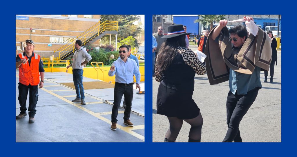 Celebración fiestas patrias en Chile