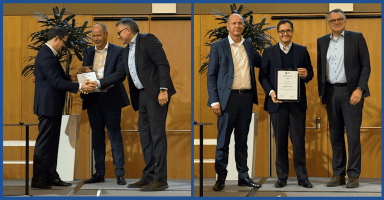 DFE Pharma premia a Mathiesen Chile como “Distribuidor del Año”, en el marco de la feria CPHI Worldwide Frankfurt 2025