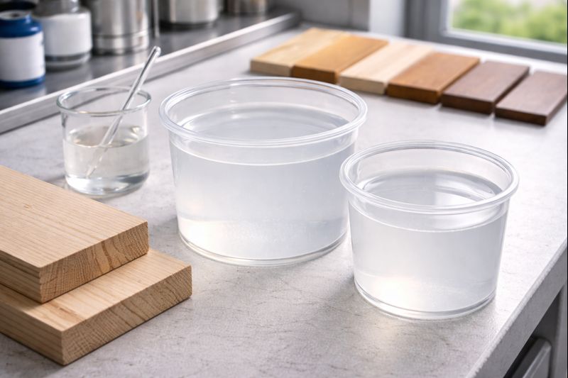 Resinas acrílicas base acuosa formuladas para recubrimientos sostenibles de madera