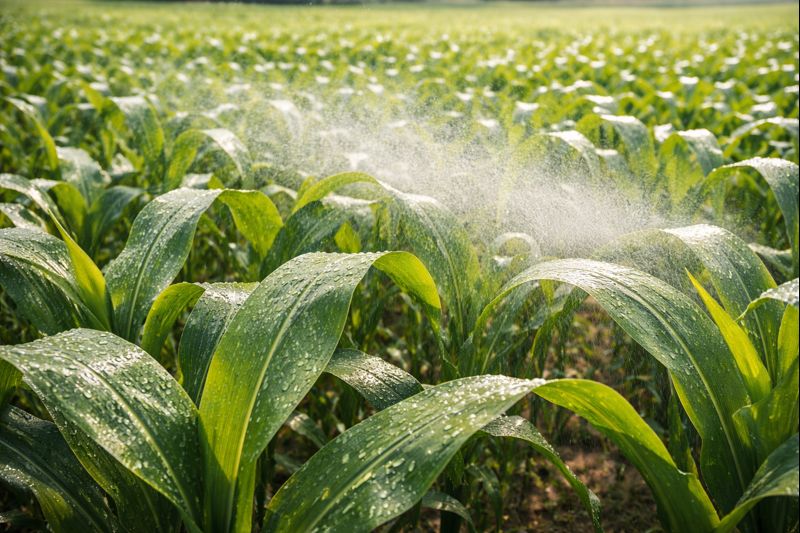 Aplicación agrícola uniforme con coadyuvantes siliconados que mejoran la distribución y penetración de la solución sobre el cultivo