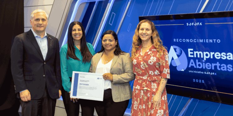  SOFOFA reconoce a Mathiesen Chile por su participación en la iniciativa Empresas Abiertas 2025
