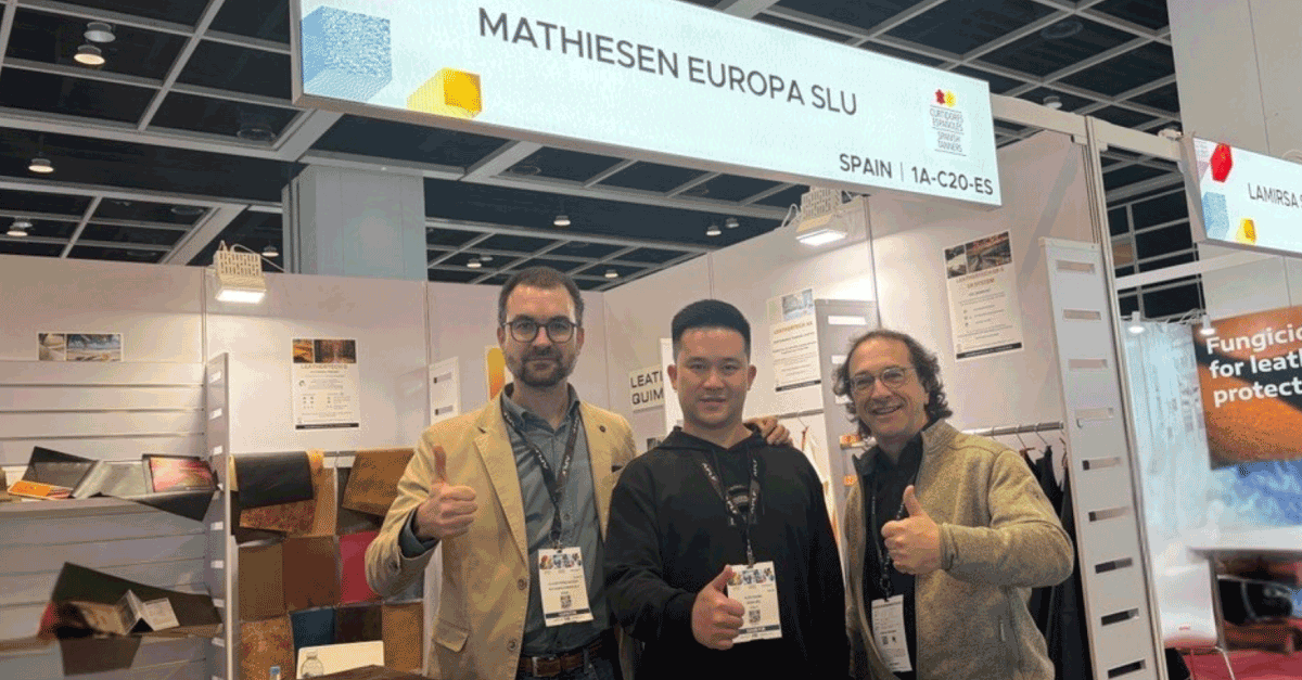  Leather Química SLU estuvo nuevamente presente en Asia Pacific Leather Fair, realizada en Hong Kong