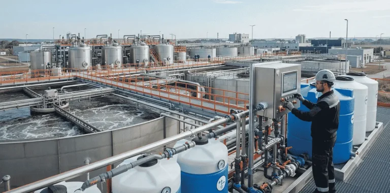 Ceniza de Soda Liviana, Ácido Clorhídrico y Soda Cáustica en Perlas: Soluciones Químicas para el Tratamiento de Efluentes Industriales