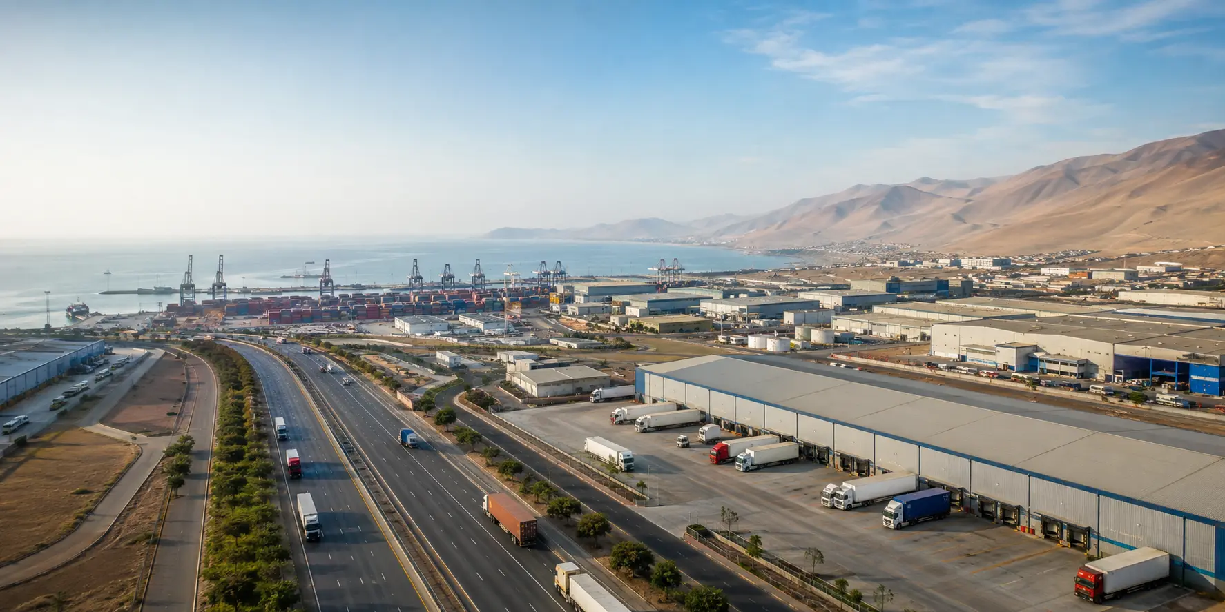 Principales zonas industriales del Perú y cómo abastecerlas de materias primas