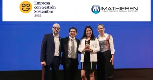  Por segundo año consecutivo, Mathiesen Perú SAC recibe el Distintivo Empresa con Gestión Sostenible